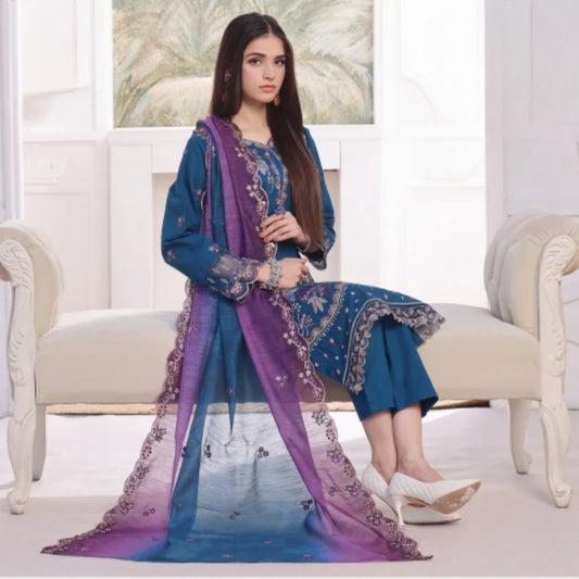 ZOHAL LUXURY EMBRDIDERED COTTON
